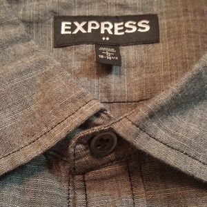 Men's Long Sleeve Dress Shirt by Express